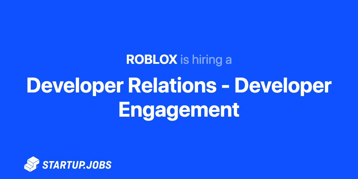 Roblox Job Hiring