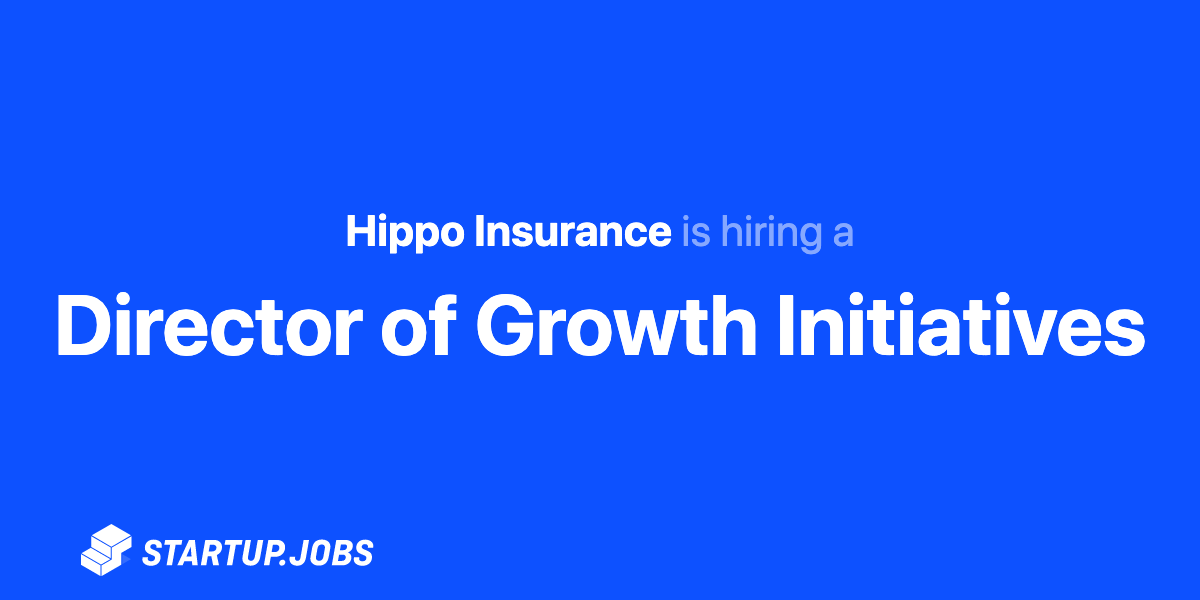 Director of Growth Initiatives at Hippo Insurance